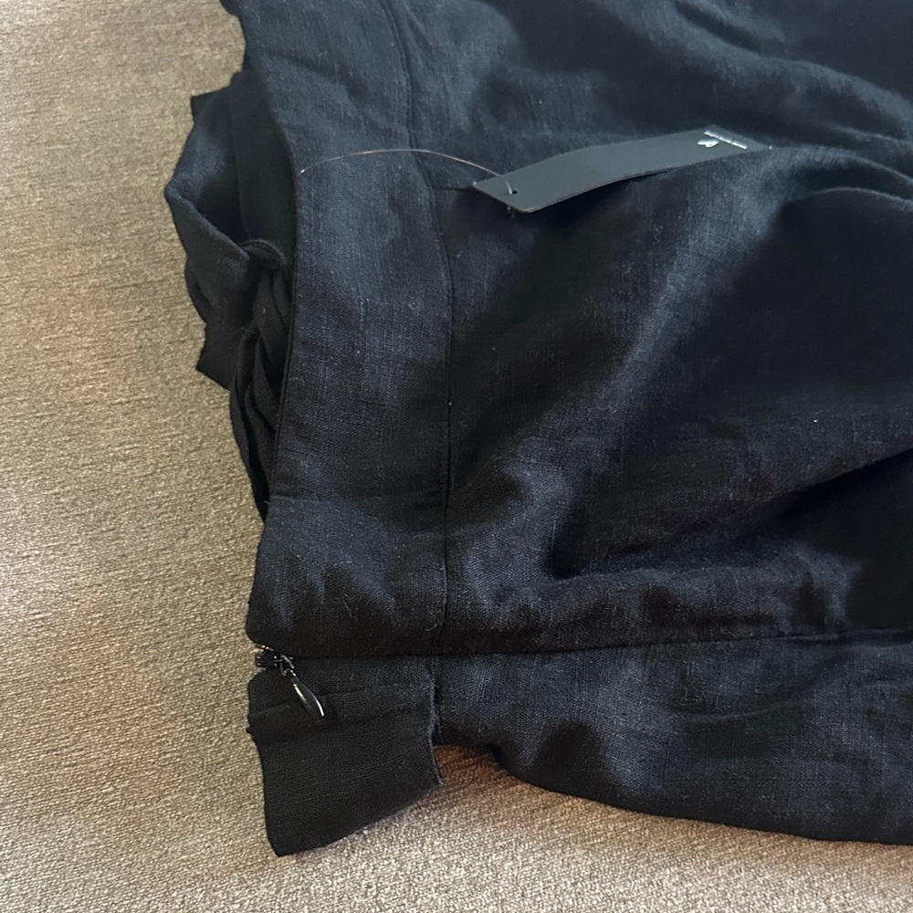 Lulu's Elegant Black High Waist Shorts - Picture 5 of 9